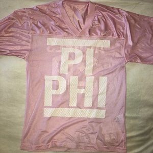Pink Pi Phi Short Sleeve Jersey